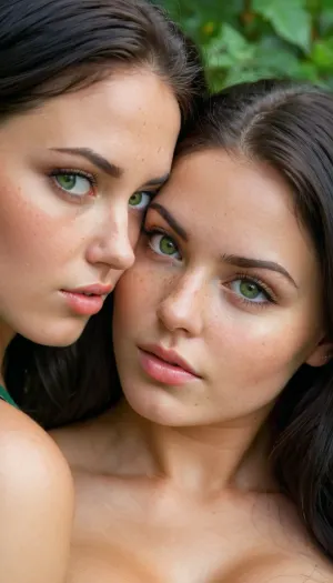 2人の少女たち、忙しいアメリカ人とかわいい23歳の女性は、ベッドでお互いにキスしています。 高身長の少女は、完璧な瞬間をキャプチャするために高品質のキヤノンカメラ機器を着用しています。 ベッドルームは