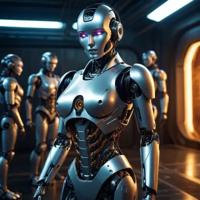 2050 yılında bilim insanları, insanlar gibi görünebilir ve hareket edebilecek yeni bir robot türü yarattı. Bunu "AI Seksi Robot" olarak adlandırdılar. AI Seksi Robot, öğrenmesi ve ona adapte olmasına izin veren gelişmiş yapay zeka ile donatılmıştır