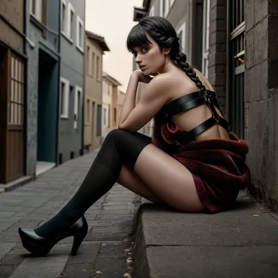 लंबे काले बाल, निर्दोष त्वचा के साथ एक आश्चर्यजनक 25 वर्षीय लड़की और एक ऐसा शरीर जो ट्रैफिक को रोक सकता है उसे स्टूडियो के प्रकाश द्वारा प्रकाशित चेहरे के साथ एक आश्चर्यजनक peeptoes दोहन में फोटो खींचा गया था। उसकी सुंदरता और वक्र पूरी तरह से थे