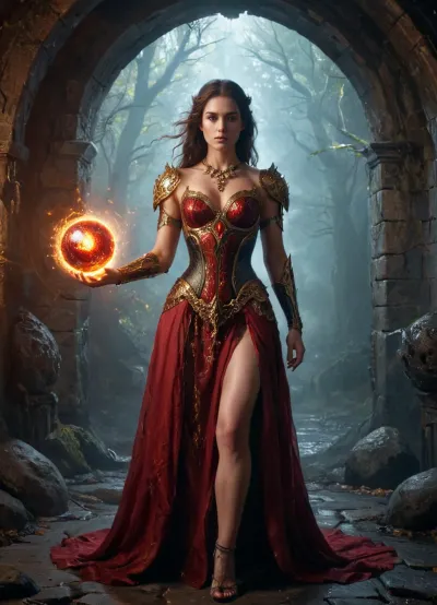 В мире, где сосуществуют магия и технологии, Ава оказывается во владении древнего шара со странными свойствами. Когда она держит шар близко к груди, она внезапно переносится в темный и жуткий мир, наполненный странными существами