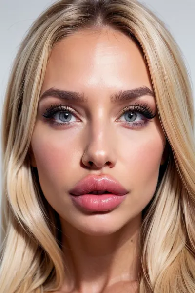 The host of the ultra-exclusive party was a Russian Lip with perfect skin and ultra-high quality makeup. They had the best collar bone, perfectly detailed hair extensions, glistering with tiny specks of gold in them. Their nose bridge was