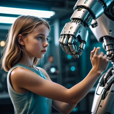 In un mondo in cui la tecnologia AI ha avanzato al punto di creare robot che possono eseguire atti sessuali, una ragazza si trova in una situazione. Viene usata come oggetto per il piacere del suo padrone di robot e non può fare a meno di