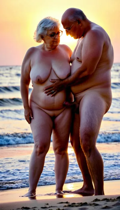 Sarah 과 톰, 젊은 부부, was 에 the nude beach. 그들은 20 년 이상 결혼하고 서로의 회사를 즐겼다. 그들은 해안선을 따라 걸어, 사라는 자신의 초기 30 년대에 몇 가지 자신을 가지고