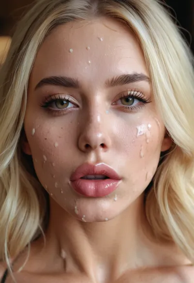 Das Mädchen im Bild trug ein sexy Outfit, das ihre Kurven zeigte, und sie hatte einen großen Silikonschwanz in ihrem Mund. Sie sah mit ihren großen blauen Augen direkt auf dich und sie lächelte verführerisch