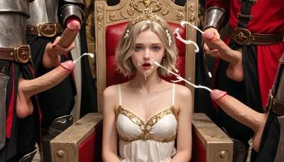 Tahtta skandal patkkake: hiperrealist detayda bir ortaçağ kabusu