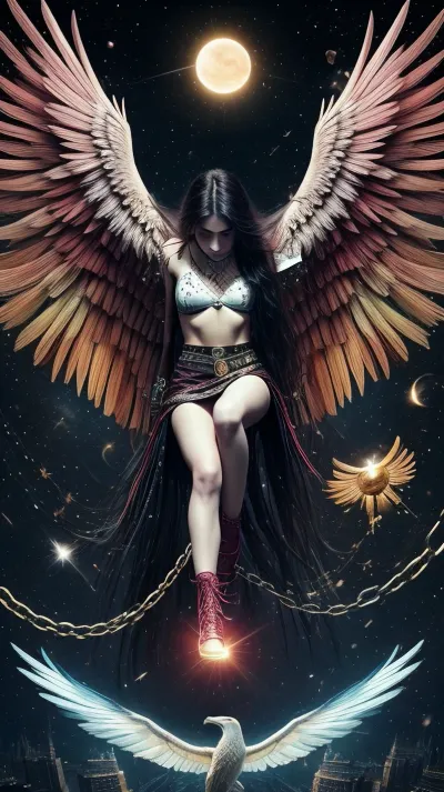 You are the sun, I am the flame You are the blood, I am the same We are the love that rises again They are the snake that bites on your veins We are not chained to the wheel You are the tear, I have no fear You are so strange, I feel the same Sorcerous mind, we ride again We are not chained to the wheel To the wheel It's the way that you feel It's the truth in your eye You got the wings upon your back and you can fly It's the way that you feel It's the truth in your eye 'Cause you're up against the world and still you rise And still you rise You are alive and high in my dreams You are the stars that mystify me And you are the wolf that frightens the thief And you are the voice that they disbelieve Why you? Whoa!, (We are not chained to the wheel), And you are the spark that sets us all free , , (To the wheel), It's the way that you feel It's the truth in your eye You got the wings upon your back and you can fly It's the way that you feel It's the truth in your eye 'Cause you're up against the world and still you rise And still you rise Whoa, Girl! It's the way that you feel It's the truth in your eye You got the wings upon your back and you can fly It's the way that you feel It's the truth in your eye 'Cause you're up against the world and still you rise And still you rise Still you rise Still you rise 