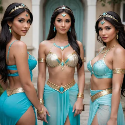 संयुक्त राष्ट्र मित्रता: एक trio के enchanting राजकुमारियों को बदलने के बॉलरूम