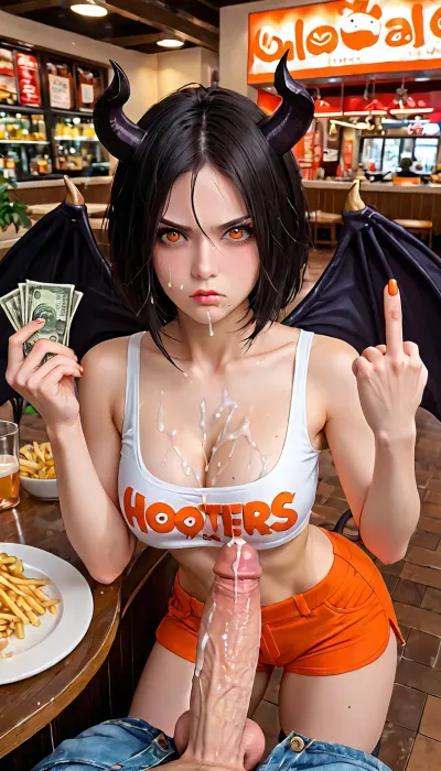 एक शानदार आश्चर्य: एक जीवंत hooters में अप्रत्याशित इच्छा की कहानी