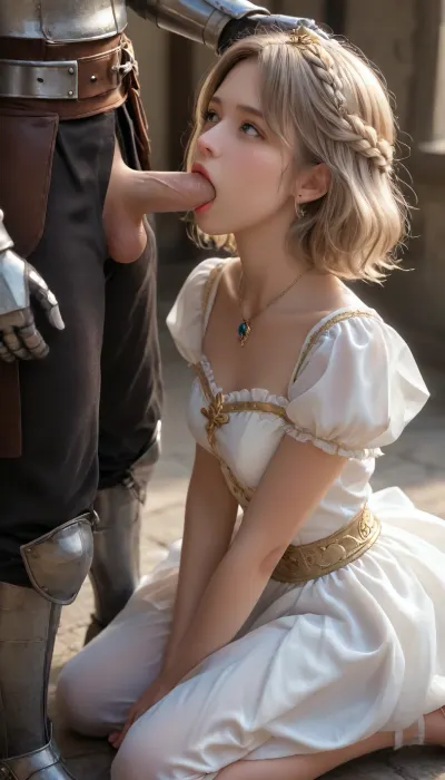 The transcendent love: a princess's revelation under the meatshield's armor - sittingblowjobquiron