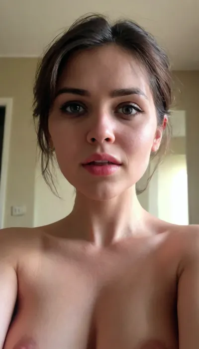 4ng3l, face, <lora:SDXL_BetterFaces-LoRA_v1:.5>, puffy, nipples, dark, ghost, wide, <lora:Nipples XL:.5>, selfie