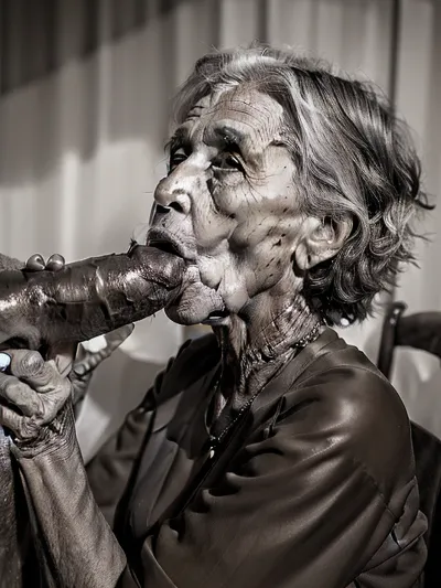 (Only one woman:1), (side view blowjob), cracked old sepia photo, 1930 Oklahoma dustbowl, a destitute elderly wife sucks a cock, 1930s granny, Great Depression, Depression-Era, Dustbowl Oaky woman, interior farmhouse, calico dress, sepia tone, old tintype photograph, old woman sucking cock, ansel adams portrait
Detailed, natural, skin, and, blemishes, without-makeup, acne, a, cock, nostellum, <lora:FDSkinDetails:.8>, <lora:good_old_days:.8>, sucking, man's, penis, (((RawBBCBlowjob))), <lora:RawBBCBlowjob:.8>
