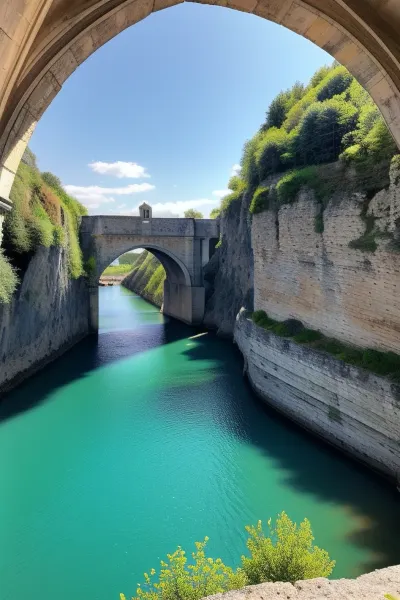 **Prompt complet, **

"Une femme blonde avec des cheveux longs, ondulés et brillants, légèrement balayés par une brise douce, pose gracieusement sur un pont en pierre ancien au coucher du soleil. Ses cheveux ont des reflets dorés qui captent la lumière chaude du soleil descendant à l'horizon. "Elle est complètement nue", "la poitrine tombant tombant realiste", "sex poilues_ . Les cheveux'agite doucement dans le vent, ajoutant une touche de mouvement naturel à la scène.

Le pont pittoresque est entouré de verdure luxuriante, avec des lierres grimpants qui s'enroulent autour des pierres anciennes. Sous le pont, une rivière calme reflète les couleurs vibrantes du ciel crépusculaire, des nuances de rose, d'orange et de violet se mélangent harmonieusement. Les reflets dorés du soleil dansent sur la surface de l'eau, créant une atmosphère apaisante et romantique.

L'éclairage est doux et doré, typique du "golden hour", baignant la scène d'une lumière chaude et enveloppante. Le ciel est parsemé de quelques nuages fins qui capturent les derniers rayons du soleil, ajoutant de la profondeur à l'image. En arrière-plan, des collines boisées se dessinent à l'horizon, avec des touches de brume légère qui flottent près du sol, renforçant l'idée d'un lieu paisible et enchanteur.

La femme regarde directement vers l'objectif, avec un sourire léger mais sincère, comme si elle partageait un moment intime avec le spectateur. Ses yeux sont d'un bleu clair saisissant, captivant l'attention. Elle tient délicatement une fleur blanche entre ses doigts, ajoutant une symbolique de pureté et de grâce à la composition. Ses pieds sont légèrement nus, effleurant la surface rugueuse du pont, ce qui ajoute une touche de simplicité et de connexion avec la nature.

Le style artistique est réaliste, avec une attention méticuleuse aux détails, chaque pli de la robe, chaque texture de la pierre du pont, et chaque reflet sur l'eau sont rendus avec précision. L'atmosphère globale est empreinte de romance, de nostalgie et de sérénité, comme si cette scène était tirée d'un conte de fées moderne."