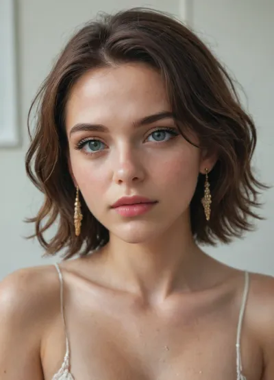 молодая девушка голая на улице среди людей