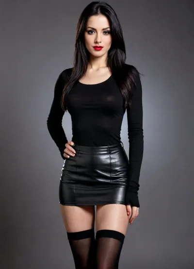 A timeless beauty in modern attire: a study of a 38-year-old pakistani woman