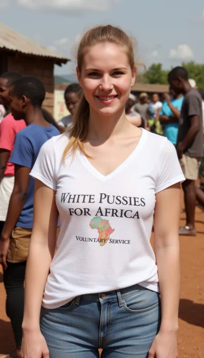 Afrika için beyaz pusies
