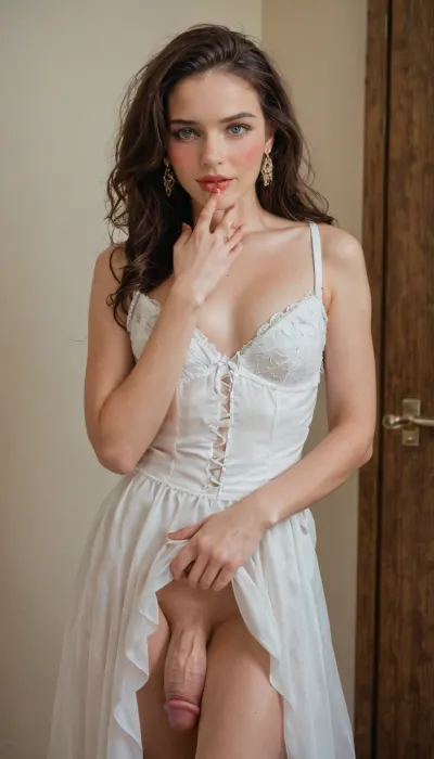masterpiece, award winning photo, detailed face, realism, passion, lust, ultra realism, UHD 8K, extreme realism, maximum detail, most beautiful, sweet and petite, beautiful feminine girl, femboy, realistic photo, medium dick, standing, flaccid penis, standing cock, <lora:add-detail-xl:1.3>, blueche, (with, blushing, cheeks:1), covche, covering, her, cheek, with, mouth, looking, embarrassed, right, hand, covmou, <lora:EmbarrassedBlushing.1.0:.1>, <lora:568214_training_data:.8>