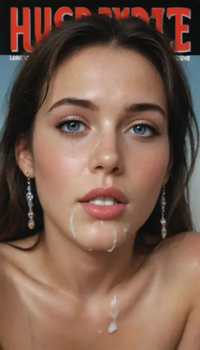 1950s, <lora:202646_training_data:.8>, C-S_MAG, Retro, CUM-SHOT, MAGAZINE, COVER, cum, on, face, cumshot, facial, chest, text, that, says, "CUM", dripping, down, her, <lora:C-S_MAG MAGAZINE COVER  SDXL Lora:.8>, 80s_glamour_shots, <lora:442209_training_data:.8>, hustler, <lora:183039_training_data:.8>