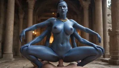 The divine union of kali and the cowboy