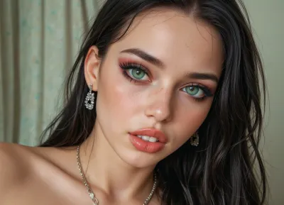 고딕 아름다움의 깨진 몸