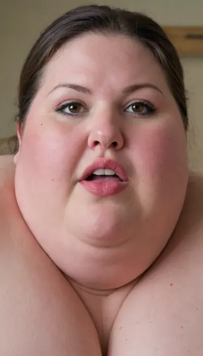 (old mature face:1.9), (you can't see it in the photo but at this time she is furiously masturbating:2), (fat obese jiggling saggy flabby face:1.5), (ecstasy:1.5), extra thick fat face, (fat face:1.9), obese thick neck, obese fat chin, (extremely obese old mature fat woman:1.5), (horny lustful mouth:1.9), (extra obese fat face:1.9), fat lips, (thick meaty dark red painted lips for blowjob:1.5), saggy flabby fat cheeks, (face flushed with lust and voluptuousness:1.5), (gigantic double chin), (obese double chin:1.4), bedroom, macro photo, fat obese Azerbaijani old mature female face, (old obese MILF SSBBW USSBBW GILF:1), (dark brown eyes:1.7), She can't control herself because of lust, almost crying from lust and voluptuousness, (brunette:1.5), 55 years old, obese shoulders, fat rolls, fat folds, face view, zoom in on her fat chin, (SSBBW Yasmine:2), black room, leather bedroom background, POV, (she lustfully wait while i cum on her breasts), gat lips, her mouth is open, (portrait face only:2), her lustful voluptuous glance