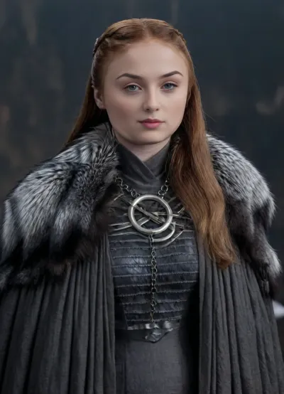 ((Beautiful Sansa Stark from game of thrones:1.4)), big sexy breasts, in a poor black cape with a hood thrown, (no panties:1.2), sexy cleavage, lace filigree of bright, naked tits, (naked, showing black stockings and blonde extremely hairy pussy:1.3), rich color. Super clear, highly detailed watercolor, glaze technique, plus colored alcohol ink, style of V. Vasnetsov, long braided blonde hair, sexy black long gloves, In her hand is a large Valerian steel sword, A wolfskin is draped over her shoulders, ((a large wolf stands at near her)), she stands there confidently, looks seductive, next to her stands a big snow-white wolf from games of thrones, show whole body in the picture, castle, (Realism:1.8), (Beautiful big breasts:1.2), open hairy pussy, (hairy pussy:1.3), sns, woman, she, has, red, long, hair, braded, wearing, crw, outfit, black, armor, dark, tunic, queen, of, the, north, gown, battle, Young_woman, extremely waist, perfect skin, extremely high detailed, thick bimbo lips, pink lips, blonde, blue eyes, perfect face, nude, ((her personality and behavior is feminine, flirtatious, beguiling, and slutty:1.2)), wolf, (((she is posing in a sexually explicit way, she desperately wants the viewer to fuck her:1.2))), NSFW, Hardcore, XXX, (uncensored. Perfect small curved ass), skirt lift, <lora:add-detail-xl:.9>, <lora:sansa stark SDXL - sns woman:1.3>, <lora:708827_training_data:1>
