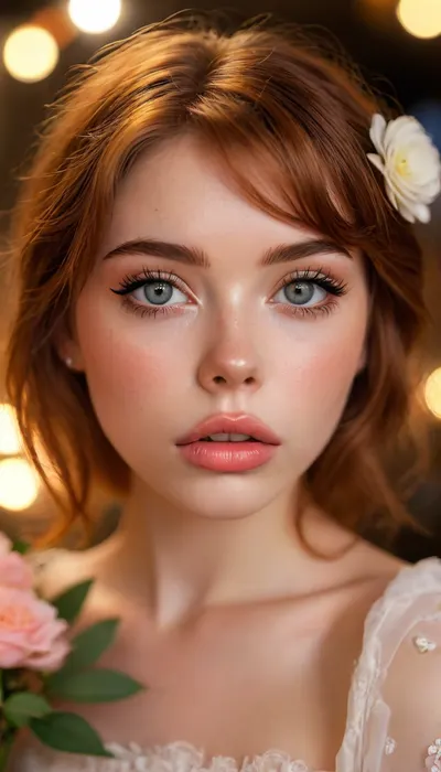 Ethereal लालित्य: समय से परे एक चित्र