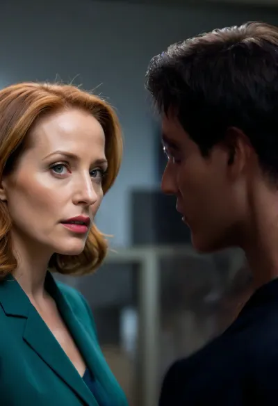 looking at the window