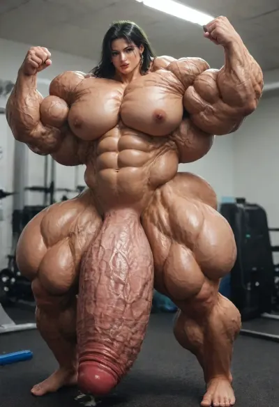 one person：, ((giant futanari bodybuilder, muscles bigger than head, growing huge muscle, dry muscles ，extremely veiny muscles， huge futanari cock, one massive penis, hyper enormous penis, (extremely thick hyper cock:1.3), (hyper cock taller than entire body:1.3), cumming penis ，putting her hand into her urethra, urethral insertion，asian, small breast， black hair, thin waist，small hands, cum, small head, massive pecs，gigantic pecs，bulging pecs, pecs bigger than body，very aesthetic, legs spread wide, barefoot，huge muscular thighs wider than torso，black hair，giant veins，veiny futanari cock，tanned skin，very dry muscles ，Asian, long black hair pecs bigger than head，thick veins，extremely low bodyfat，female bodybuilder，in the gym，20 to 25 years old，jerking off，naked))