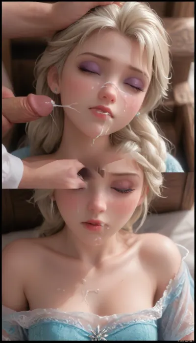 Frozen, Elsa, cum, facial, eyes closed, cum shot, sleep, sleeping, passed out, perky tits, rape, clothing ripped, naked, forced, raped, dick, dick in mouth, cum dripping from mouth, cum in mouth, <lora:princess_xl_v2:2>