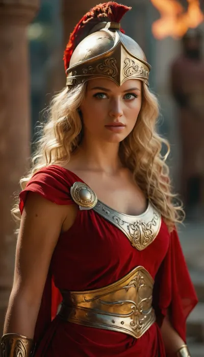 (beautiful blonde woman 30 year old, greek warrior, red greek antic tunic, wavy hair, very clear blue eyes, greek helmet, (antic greek armor), anatomic spartan armor, greek armor, proud, godess), greek warrior, greek armor, show one nipple, anal penetration, blow job, cum, gang bang, double penetration, Cumming, lying on side, fear, torn tunic, temple burning, raw, <lora:Realism_Lora_By_Stable_yogi_SDXL8.1:.8>, fluxenh4nce, <lora:FLUXEnh4nce:.8>, <lora:Complicated Photorealistic Mimic - XL SDXL v1.0:.8>, <lora:MJ52:.8>, <lora:580159_training_data:.8>