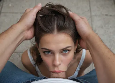 Deep throat temptation