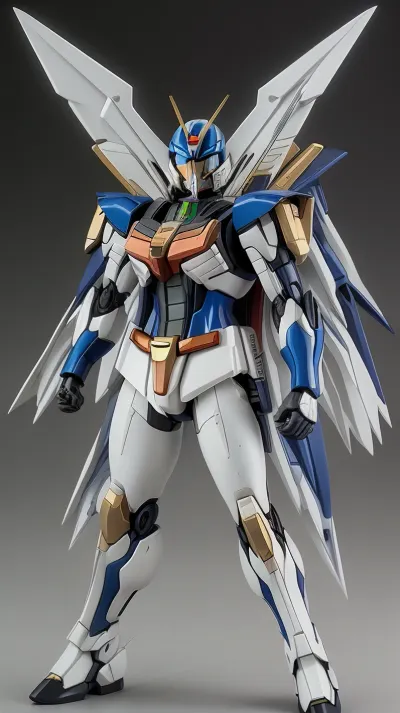 Strike freedom gundam + kamen rider RX. fusion. Strong body. Hd.4k.