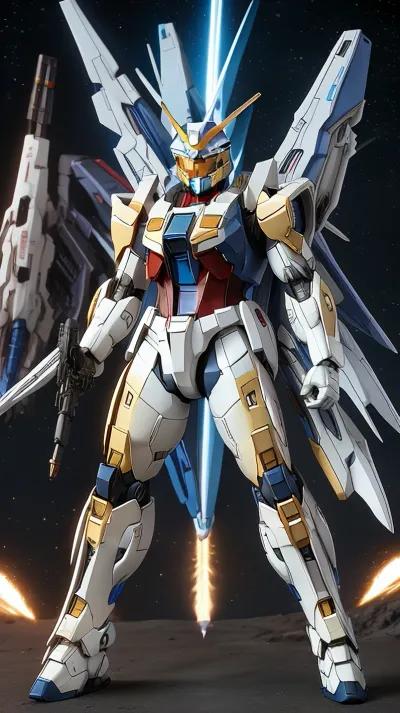 Strike freedom gundam + Halo. fusion. Hd.4k.