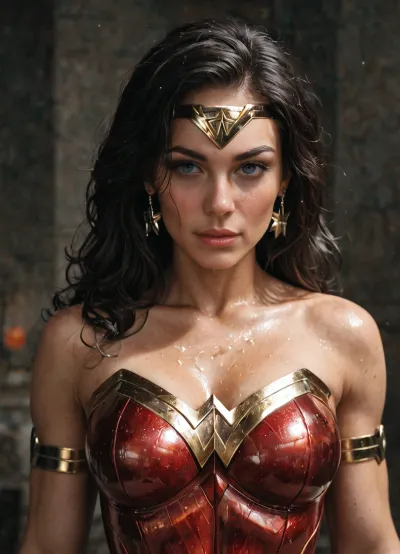 Robot-style Wonder Woman