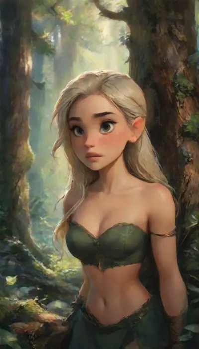 Two enchanting fantasy elf women in a mystical forest, both with long platinum blonde hair and glowing skin. They wear medieval-inspired corset tops, one in moss green and the other in earthy bronze, adorned with delicate jewelry and leather accessories. The scene is bathed in warm, ethereal light filtering through ancient trees. Their expressions are intense and alluring, posed close together, leaning on a fallen tree trunk. The atmosphere is magical and cinematic, with soft shadows, golden dust in the air, and detailed fantasy styling — ultra-realistic, high detail, digital art style.

perfect anatomy, best quality, 8k, insane details, intricate details, hyperdetailed, hyper quality, ultra detailed, professional, HDR, ray tracing reflection, cinematic lighting, highlydetailedbody, realisticface, highlydetailedhair, perfectfingers, insanelydetailed, 8K.highdetailedskin, highresolution, (j_cartoon:1.5), Drawing, uberfit, muscular, athletic, tyxla, <lora:tyla_juggerX_xl_1_st_wocap-tyxla-000086:1>, <lora:xl_more_art-full_v1:.7>, <lora:samdoesarts1.1-000030:.4>, <lora:J_cartoon:.3>, <lora:Animated_Concept:.4>