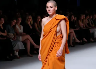The nun who walked the runway
