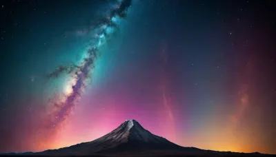 sehr viele Farben weiter weltraum