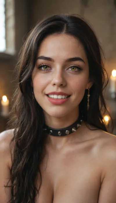 an insanely beautiful succubus with flowing black hair and gold eyes, red bat wings, red skin, playfully sticking her pointy snake tongue out, totally naked, perfect boobs, (highly detailed face, (ultra-detailed face)), (realistic mouth, realistic teeth, detailed hair, detail irises), detailed face, beautiful eyes, highly detailed face, detailed eyes, (detailed smooth skin), (lean abs:1.3), (red glow:1.2), (black-haired, (black curls:1):1.4), (black curls:1.3), (round breasts:.8), perfect body, beautiful, pronounced feminine facial features, perfect ass, perfect teeth, perfect eyes, matching eyes, very detailed iris, long eyelashes, big realistic lips, full lips, alluring smile, perfect mouth, detailed hairstyle, healthy hair, bright hair, very long hair perfect lively eyes, bright eyes, penetrating gaze, waist métal chain, spiked collar, Blurred Background is a demonic temple with pentacles, demonic statues, multiple candles and chains.

She is licking a big erected dick, she is covered with cum. Kneeling, spreading legs, ((projectile cum:1.4)), bukkake, ((pov)), erected penis, hand on penis, top view, hands holding penis, ((massive ejaculation)), lot of cum, ((cum on face)), cum on ass, ((cum on hair)), ((facial cumshots)), professional real photo, highest quality, ultra realistic, photorealistic, kodachrome, (hyper realistic), (realistic), best lighting, perfect illumination, (best illumination), (best shadow, best shadows), highres, ultra-detailed, best quality, sharp image, unity 8k wallpaper, over-detailed, beautiful and aesthetic, ((full body))