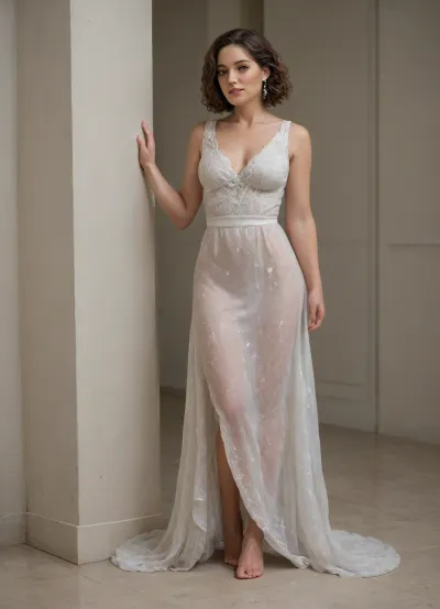 (Réalisme), femme de 25 ans, full body view