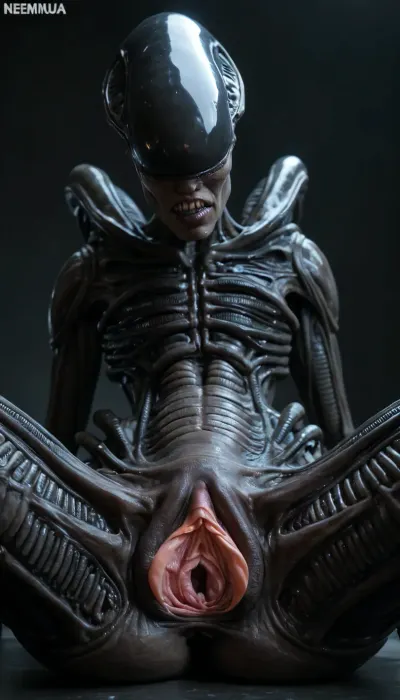 Dinamic frame, (((Alien xenomorph porn))), (((spreaded pink pussy with a speculum 2.9))), possing, skinny 1.8, frontal alien view, pussy, gigantic alien pussy, huge tits, (((fat enorm extreme spread pussy 2.5))), black alien 1.8, (((alien pussy spread 1.9))), (((Long labia 1.5))), (((Gaped pussy hole 1.9))), (((Long clit 1.5))), (((extremelly pussy spreaded 2.9))), pussy view from underneath close up, (((womb deep view 2.0))), ((Perfect vaginal anatomy)), (((vaginal cavity extremelly deep 2.0))), (((enormus giant vagina 2.5))), (((size diference))), dark blue black skin
A masive dildo green uranium fluorescent radioactive dildo indide her annus