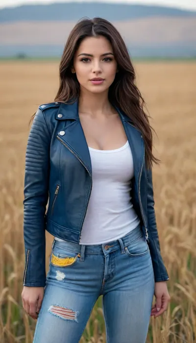 Sueños de campo de trigo: la encantadora sesión de fotografía de moda de belén rodríguez