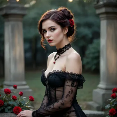 El encanto de las sombras: un relato gótico de la seducción y la melancolía