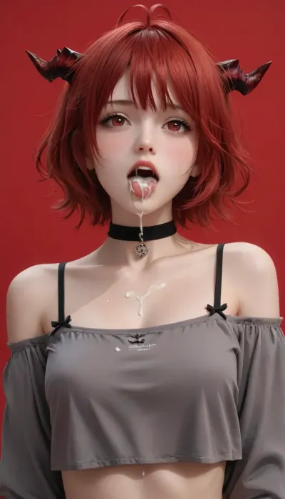 Le murmure de l'antenne

- Oui.

AI a généré l'image d'une fille avec des cheveux rouges et chemise grise, tenant un arc de cheveux d'antenne, ses yeux larges avec peur. Le fond est rouge et simple.