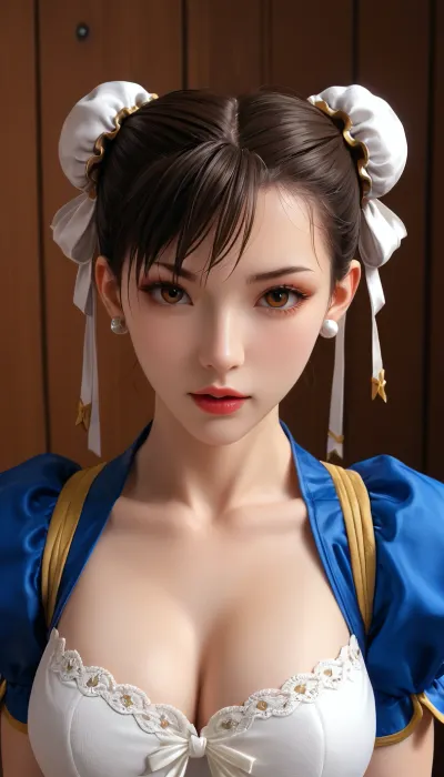 Chun Li from Street Fighter 2 being fucked doggy style by Blanka