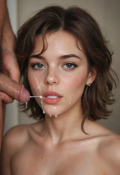 Creampie, r3tro_cumshotz, cum, on, face, facial, dripping, thick, white, retro, cumshots, <lora:r3tro_cumshotz  SDXL Lora:.5>