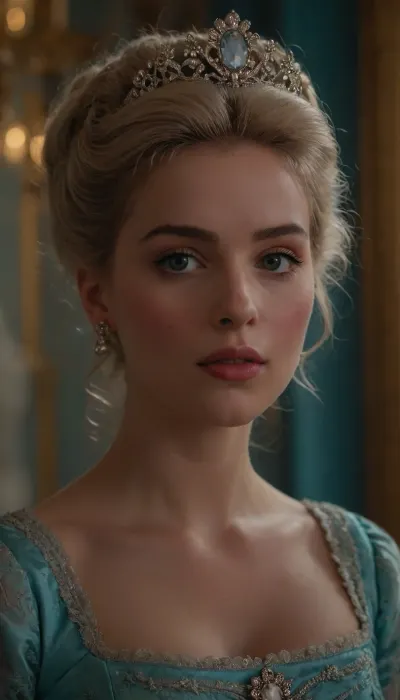 Marie Antoinette, 18 year old, versailles palace, (((galerie des glaces))), supermodel, face, big, lips, epiCNegative, <lora:Beautify-Supermodel-SDXL:.5>