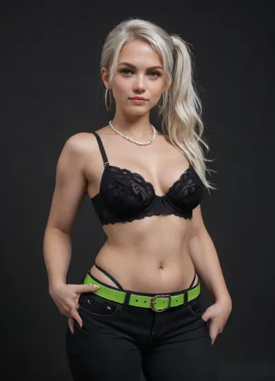 Solitudine Steamy: una dea anime in bianco e nero pone con eleganza assurda nella migliore qualità