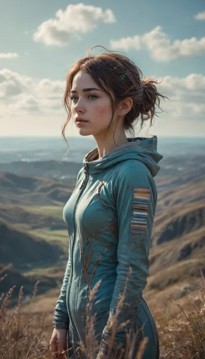 Una chica espacial solitaria: un viaje cinematográfico en un universo anime - carne griffiths se encuentra conrad roset en un panorama ghibli