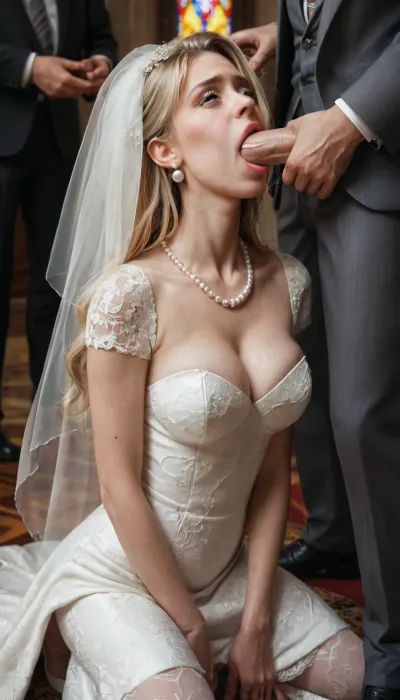 Eine detaillierte Geschichte: Intricacies of a bride's panic inmitten unerwünschter Fortschritte