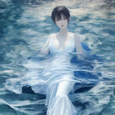 beautifully, transparent, blue, made, of, water, <lora:EnvyElementalWaterXL01:.5>